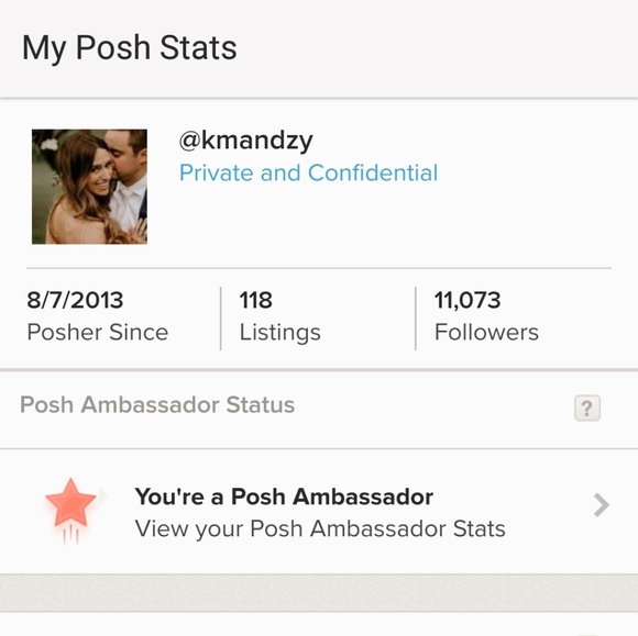 π€ππ YAY! I'M A POSH AMBASSADOR! - Picture 3 of 5
